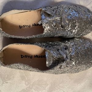 Sparkly shoes loafers